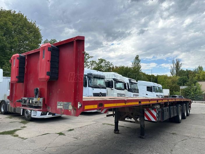ES-GE V3D.H3-01-LG Extendable Flatbed/Platform Semi-Trailer. 3-Axle. Convoi Exceptionn