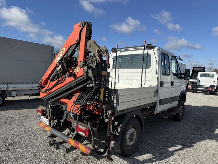 IVECO DAILY 5517W DOKA 4X4 PALFINGER PK3400 DARU