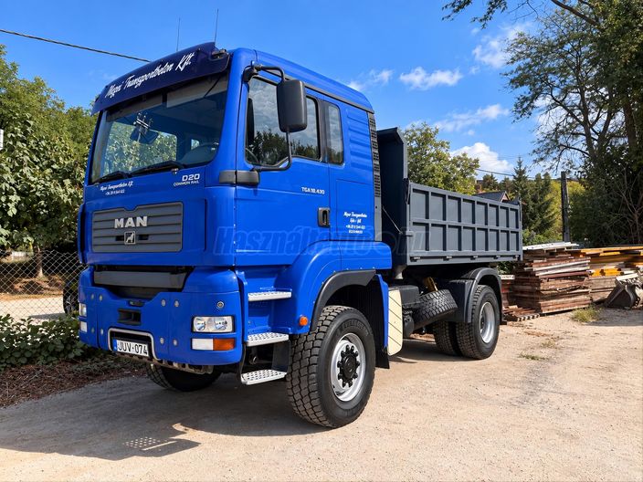 MAN TGA 18.430 4x4! 12T RAKSÚLY!KLIMA!
