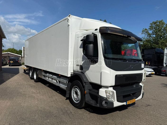 VOLVO FE 280 6X2  DOBOZOS-EMELŐHÁTFALAS