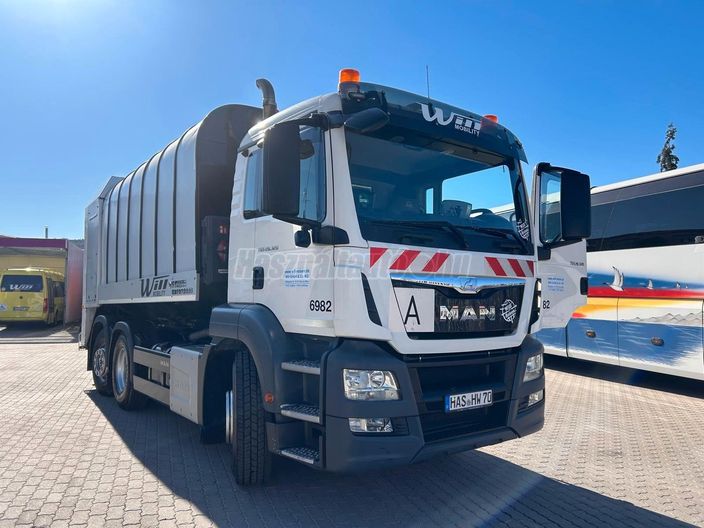MAN TGS 28.320  6X2 HULLADÉKSZÁLLÍTÓ