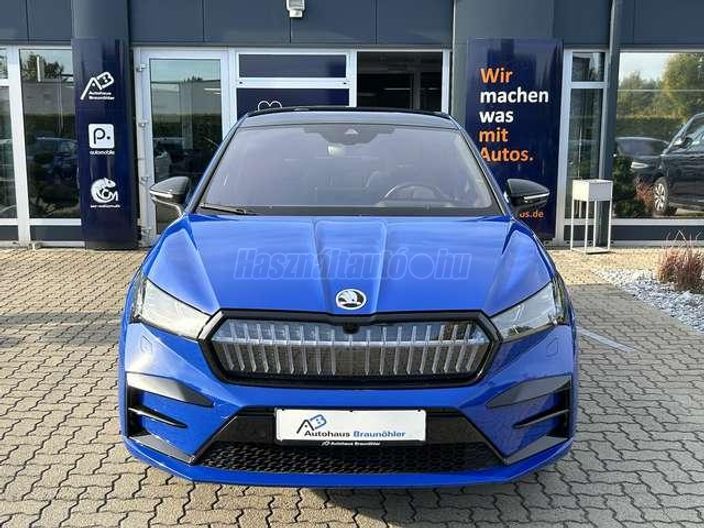 SKODA ENYAQ RS Lounge*Pano*Chrystal*Matrix*Wärmepumpe*HUD*