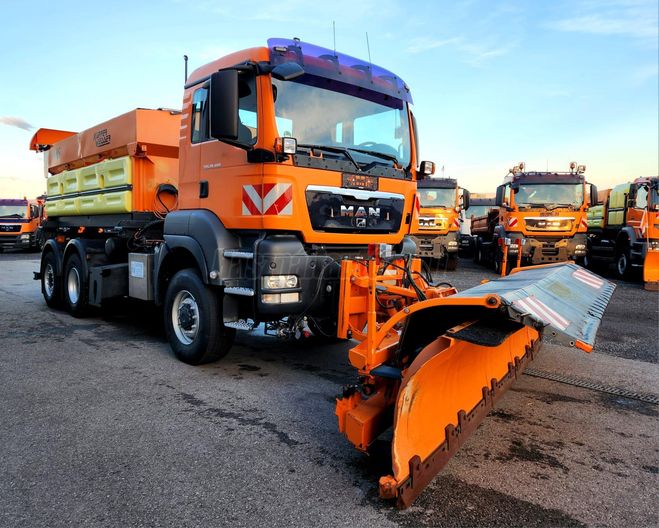 MAN TGS 28.400 6X4-4 kommunális