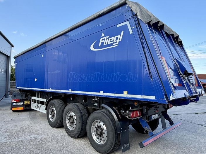FLIEGL DHK 350 A50. 47m3. Alcoa. BPW. Alu kitámasztó