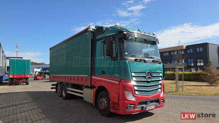 MERCEDES-BENZ ACTROS 2548 - BIGSPACE FÜGGÖNYPONYVÁS SZERELVÉNY