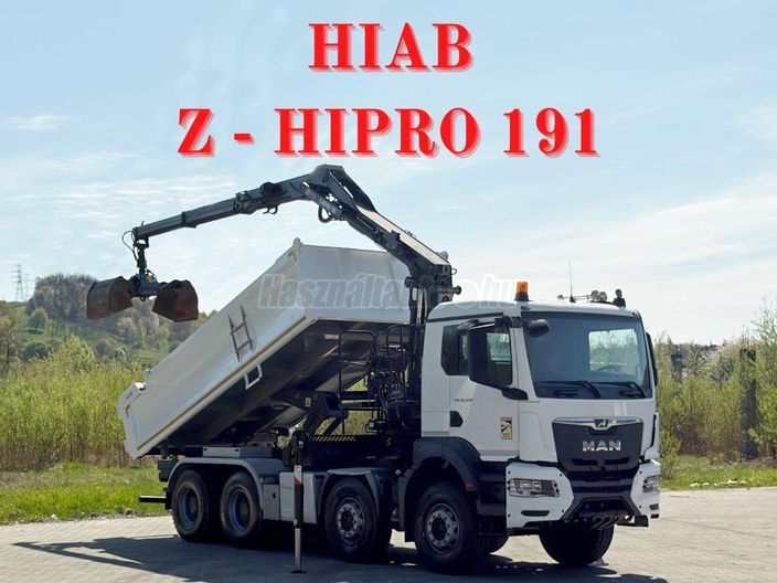 MAN TGS 35.470 * KIPPER 5.10m + KRAN * TOPZUSTAND