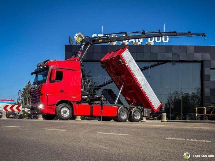MERCEDES-BENZ AROCS 3358L 6x4 HIAB 192X-HIPRO E-6 Crane Kippe