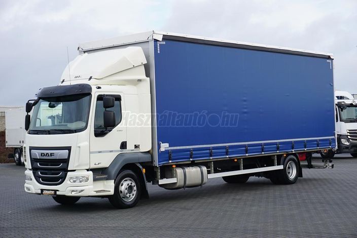 DAF LF / 260 / ACC / E 6 / FIRANKA / 21 PALETY / DŁ. 8.5 M / ŁAD. 87