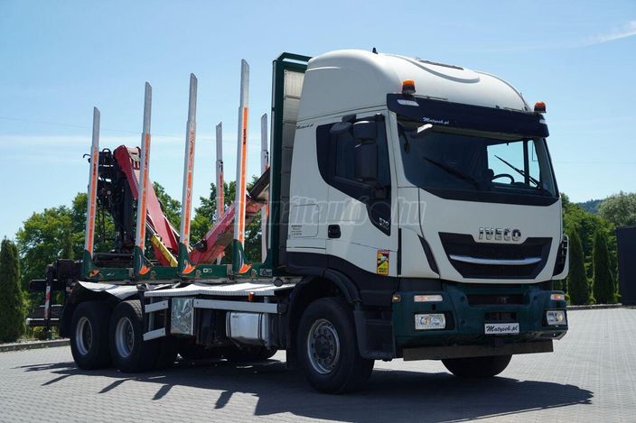 IVECO 570 STRALIS  X-WAY / 6X4 / DO DREWNA / DO DRZEWA / DO LASU / HDS