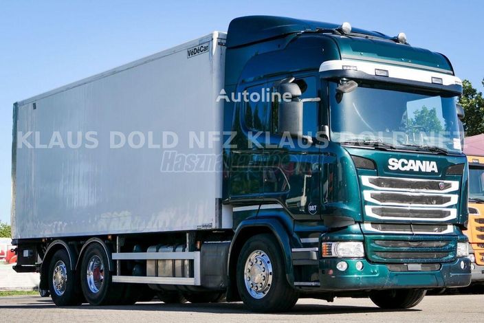 SCANIA R490 Box Truck / Retarder / Lift & Steering Axle / Tail Lift / E