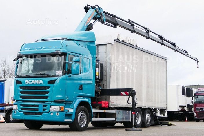 SCANIA G410 Curtain-Side Truck / Crane (PM-230) / Remote Control / Tail