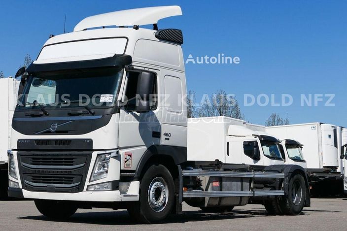 VOLVO FM 460 Globetrotter BDF Container Truck. Twin XL Fuel Tanks / Fu