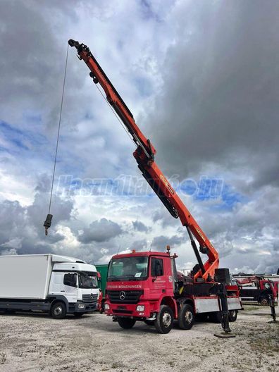 MERCEDES-BENZ ACTROS 4141 8x4 V6 EURO 5 CRANE PALFINGER PK800TK TB-KB MP2 MP3