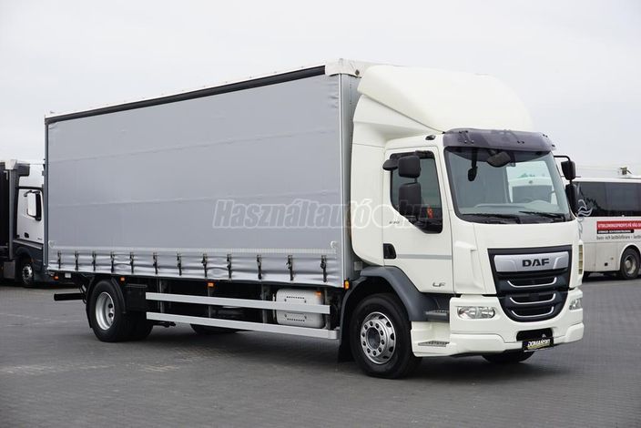 DAF / LF / 290 / E 6 / FIRANKA + WINDA / ŁAD. 9 970 KG / 19 PALET