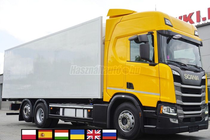SCANIA R450 6x2 / Chłodnia hakowa 5-rzędowa / Thermoking T1200R
