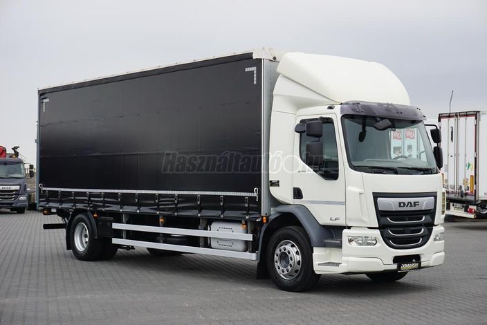 DAF / LF / 290 / E 6 / FIRANKA + WINDA / ŁAD. 9 970 KG / 19 PALET