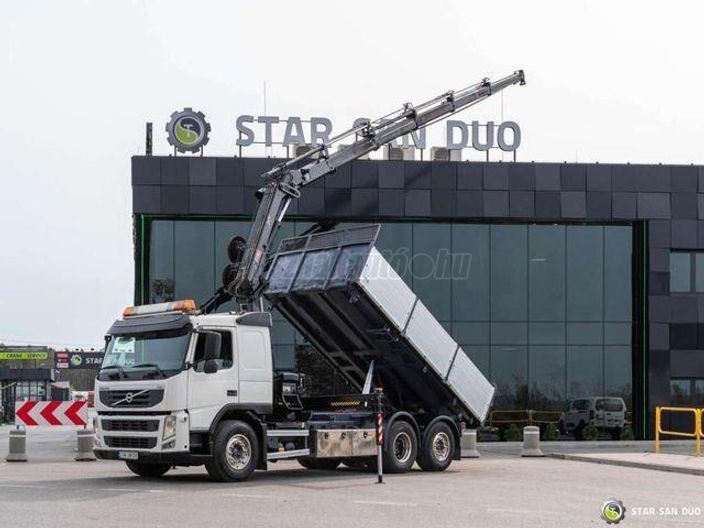 VOLVO FM430 6x2 HIAB 166 E-5 HIPRO Crane Kipper