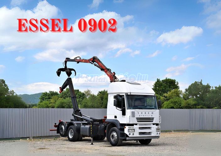 IVECO STRALIS 400 * ABROLLKIPPER * ESSEL 0902* TOP