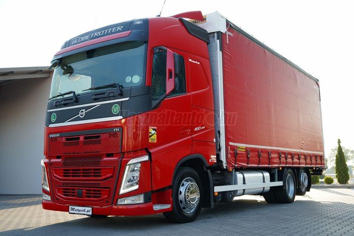 VOLVO FH 460 / FIRANKA / 6x2 / PODNOSZONY DACH / I-PARK COOL / OŚ PODN