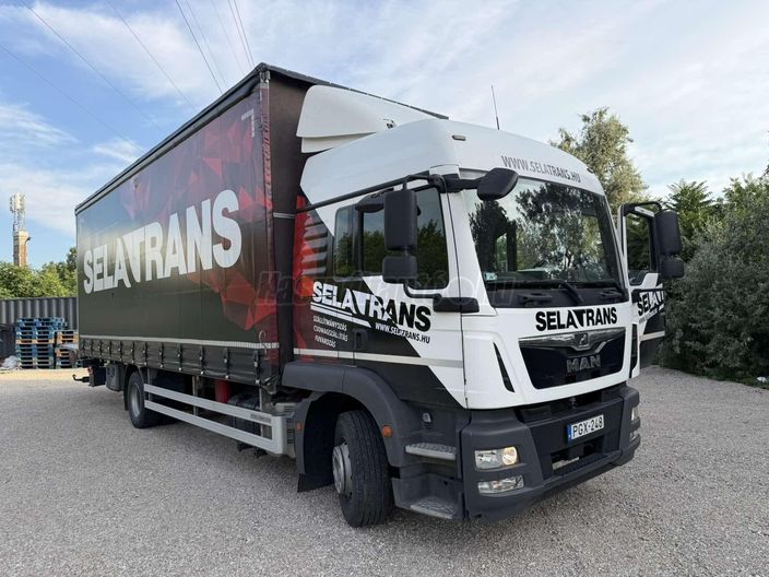 MAN TGM 15.290 - Curtainsider + DHollandia LBW