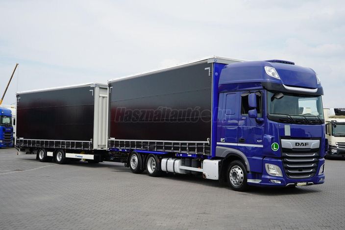 DAF XF / 480 / ACC / EURO 6 / ZESTAW PRZESTRZENNY 120 M3 / RETARDER