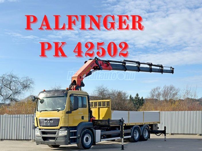 MAN TGS 28.440 Pritsche 6.55* PALFINGER PK 4502