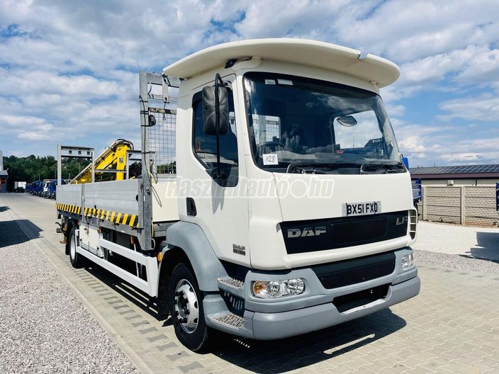 DAF DAF LF 55.180 / skrzyniowy z żurawiem ATLAS AK 60.1 A2