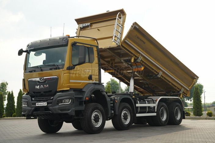 MAN TGS 41.480 / 8X6 / WYWROTKA 3 STRONNA / BORDMATIC / KH KIPPER /