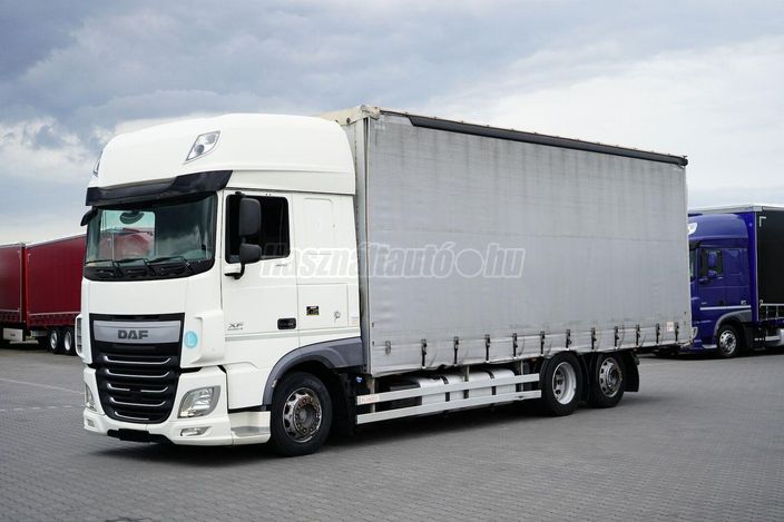 DAF XF / 460 / ACC / E 6 / SSC / FIRANKA / 19 PALET / ŁAD. 13 990 KG