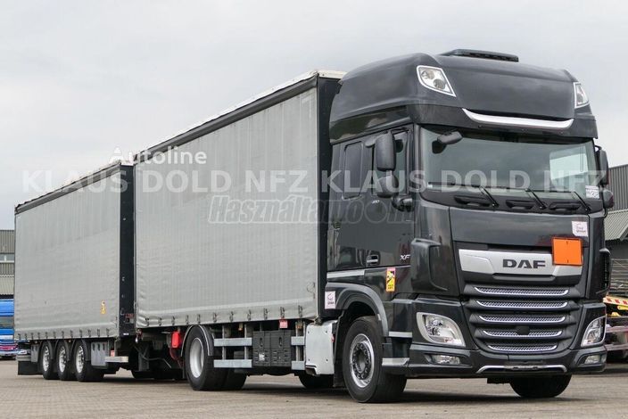 DAF XF 480 Curtainsider Truck + Curtainsider Trailer
