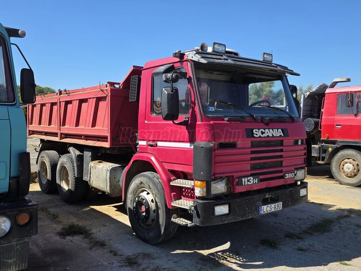 SCANIA 113H 6x4 billencs