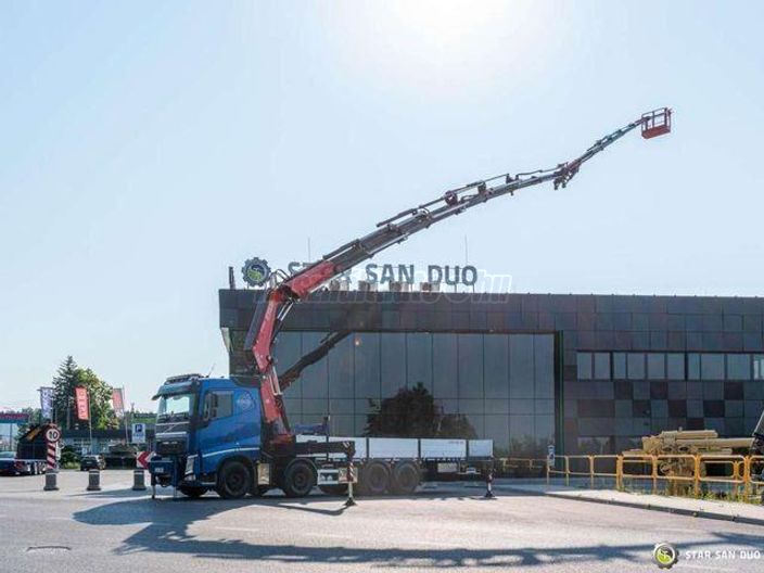 VOLVO FH500 8x4 FASSI F1150 .2.28 Fly Jib Crane Baske