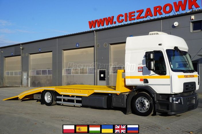 RENAULT D19 Wide Glob / 7.8 m NEW tow truck / 280 tho. km