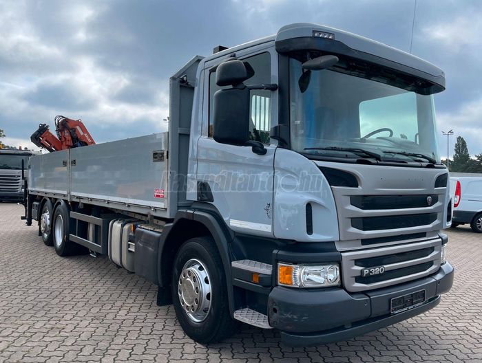 SCANIA P 320 6X2 PLATÓS-DARUS