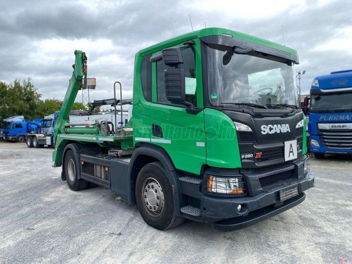 SCANIA P 280 4X2 KÉTKAROS KONTÉNERES