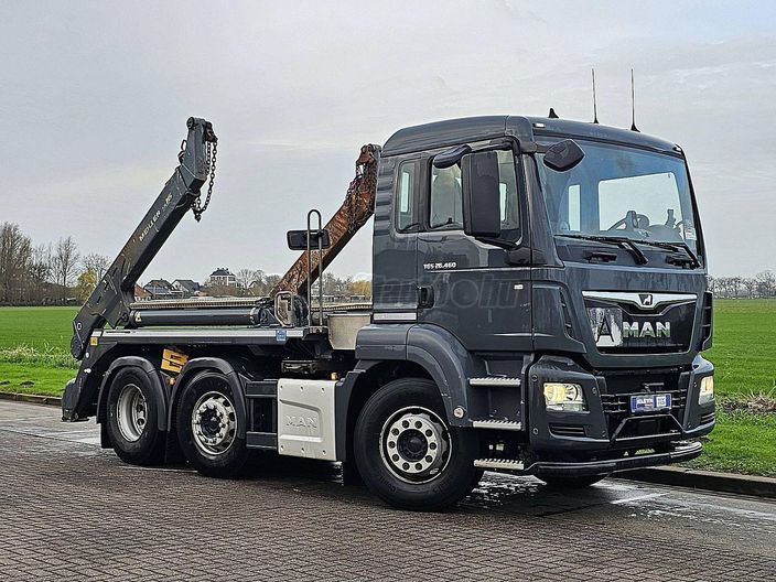MAN TGS 26.460 6X2 KÉTKAROS KONTÉNERES