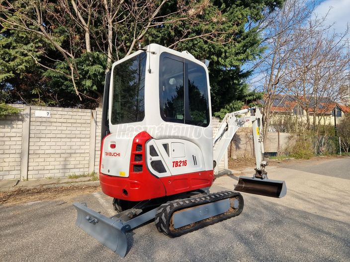 TAKEUCHI TB216 hidraulikus gyorscserélő
