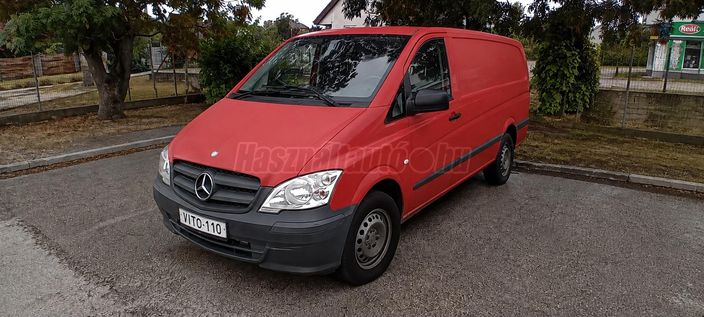 MERCEDES-BENZ VITO 110 CDI - STEINHOF vonóhoroggal - hétvégén is, VASÁRNAP IS!