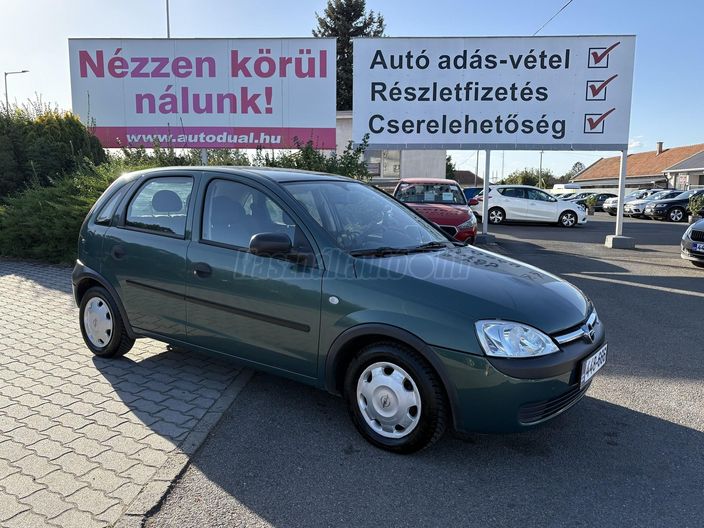 OPEL CORSA C 1.0 76.100 KM. VONÓHOROG