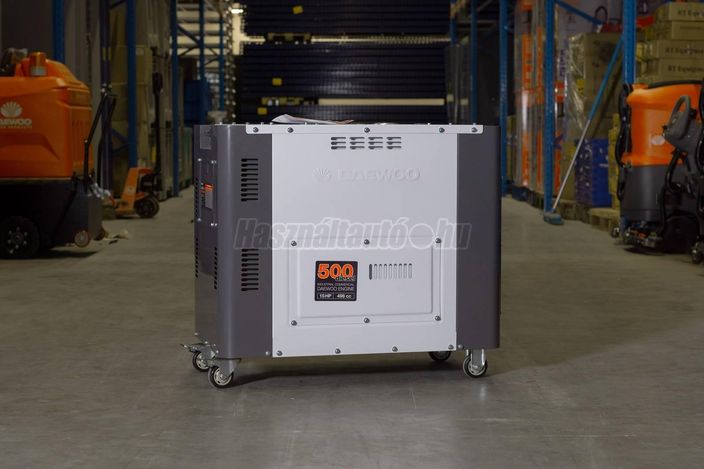 DAEWOO 8.1 KVA 230/400 V Áramfejlesztő - Önindítós - Számla képes - Százhalombatta