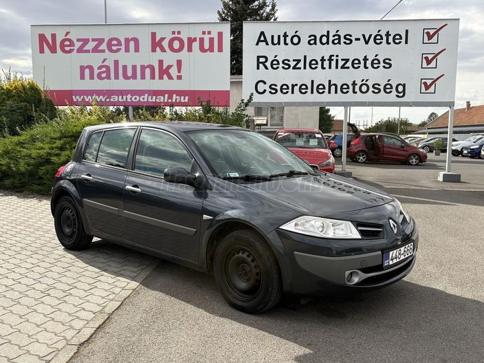 RENAULT MEGANE 1.5 DCI FRISS MŰSZAKI. KLÍMA