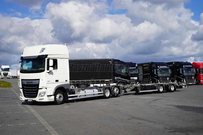 DAF XF / 480 / ACC / EURO 6 / SSC / ZESTAW MEGA BDF / 2 X 7.82 M