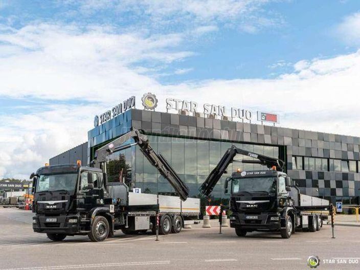 MAN TGM 26.290 6x2 HIAB 166 B-3 HIDUO Crane