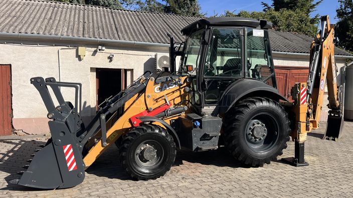 CASE 580ST 4WD kotró-rakodógép