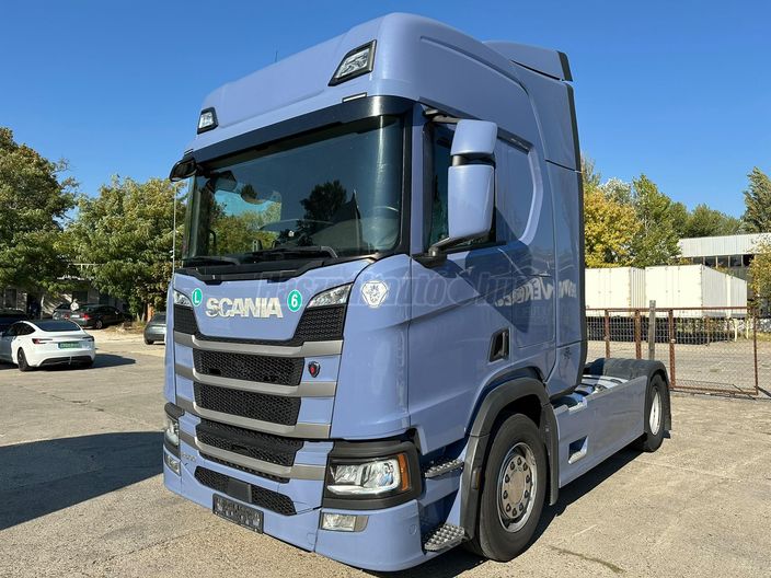 SCANIA R500. Full Spoiler. Standklima. HYVA. New Tacho G2v2. Navi