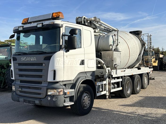 SCANIA R 420 8x4 PUMIX / SWING STETTER