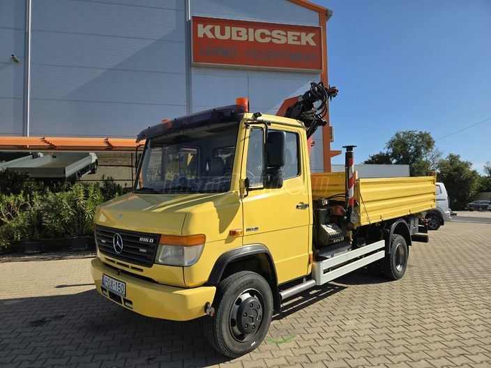 MERCEDES-BENZ VARIO 816D DARUS-BILLENŐPLATÓS