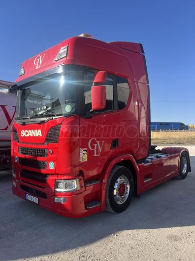 SCANIA R540 ADR FL.AT Mellékhajtás első légrugó