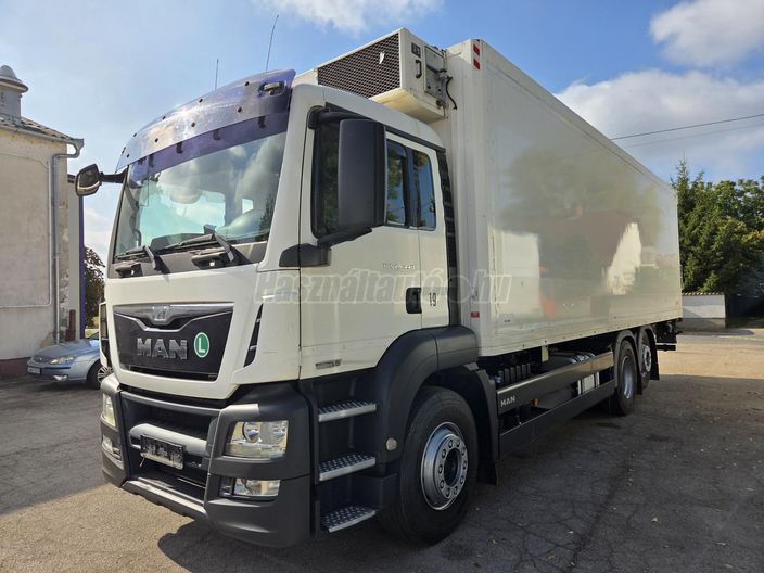 MAN TGS 26.440 6x2 EURÓ 6 HŰTŐ + HÁTFAL