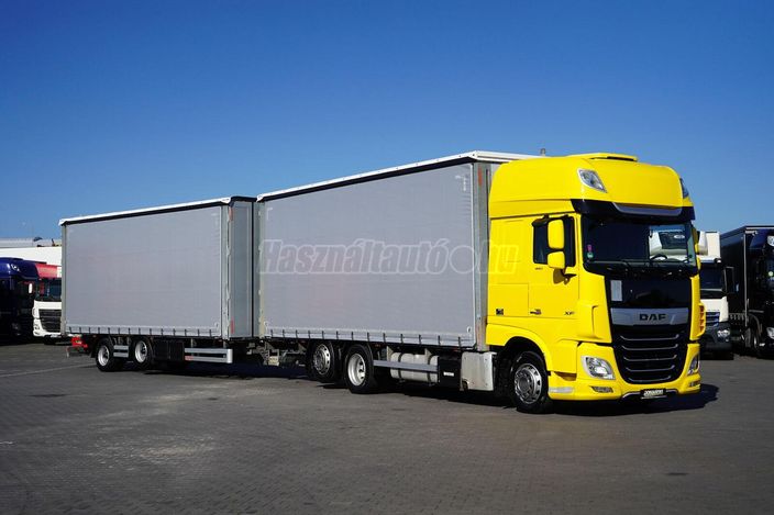 DAF XF / 480 / ACC / E 6 / ZESTAW PRZEJAZDOWY 120 M3 / RETARDER / OŚ